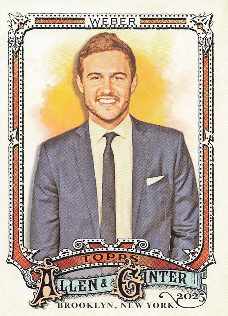 2025 Topps Allen & Ginter Baseball Peter Weber #263