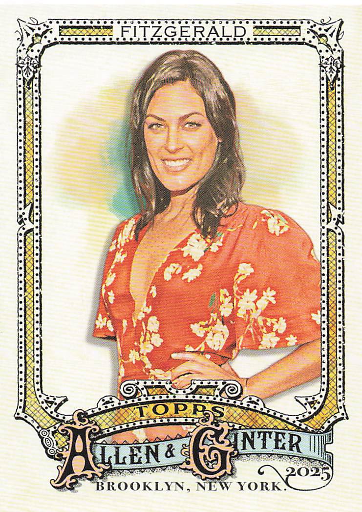 2025 Topps Allen & Ginter Baseball Michele Fitzgerald #273