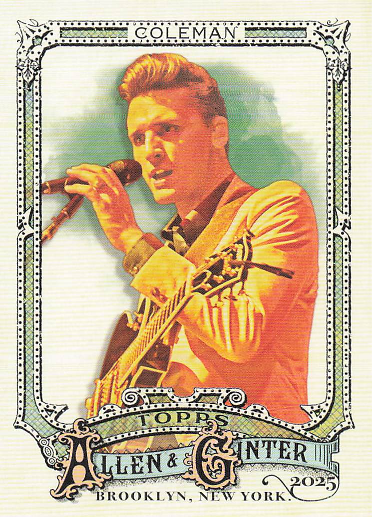 2025 Topps Allen & Ginter Baseball Brandon Coleman #253