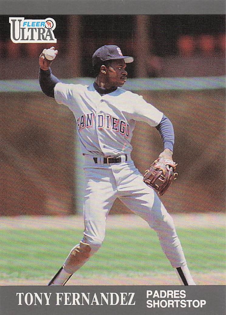 1991 Ultra Update Baseball Tony Fernandez #U-111