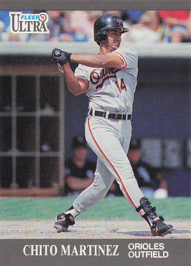 1991 Ultra Update Baseball Chito Martinez #U-2