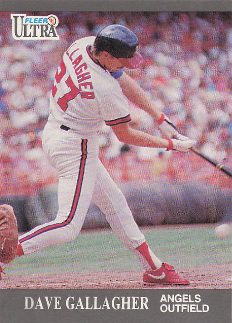 1991 Ultra Update Baseball Dave Gallagher #U-9