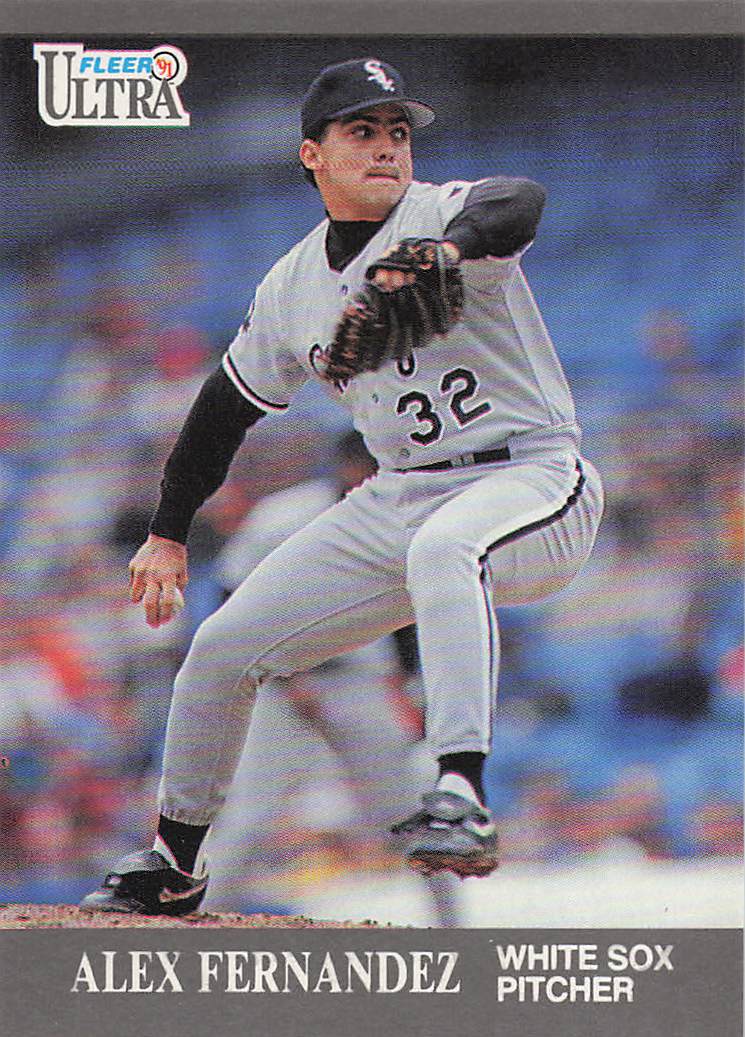 1991 Ultra Update Baseball Alex Fernandez #U-14