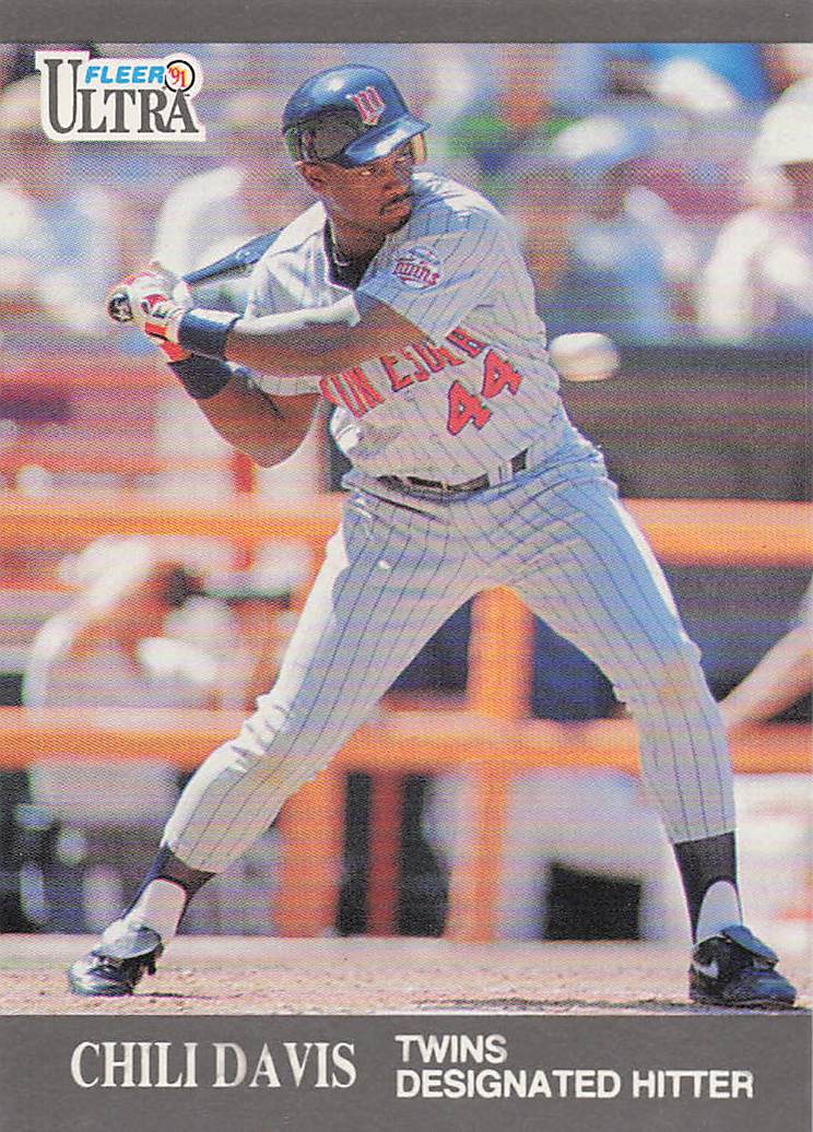 1991 Ultra Update Baseball Chili Davis #U-35