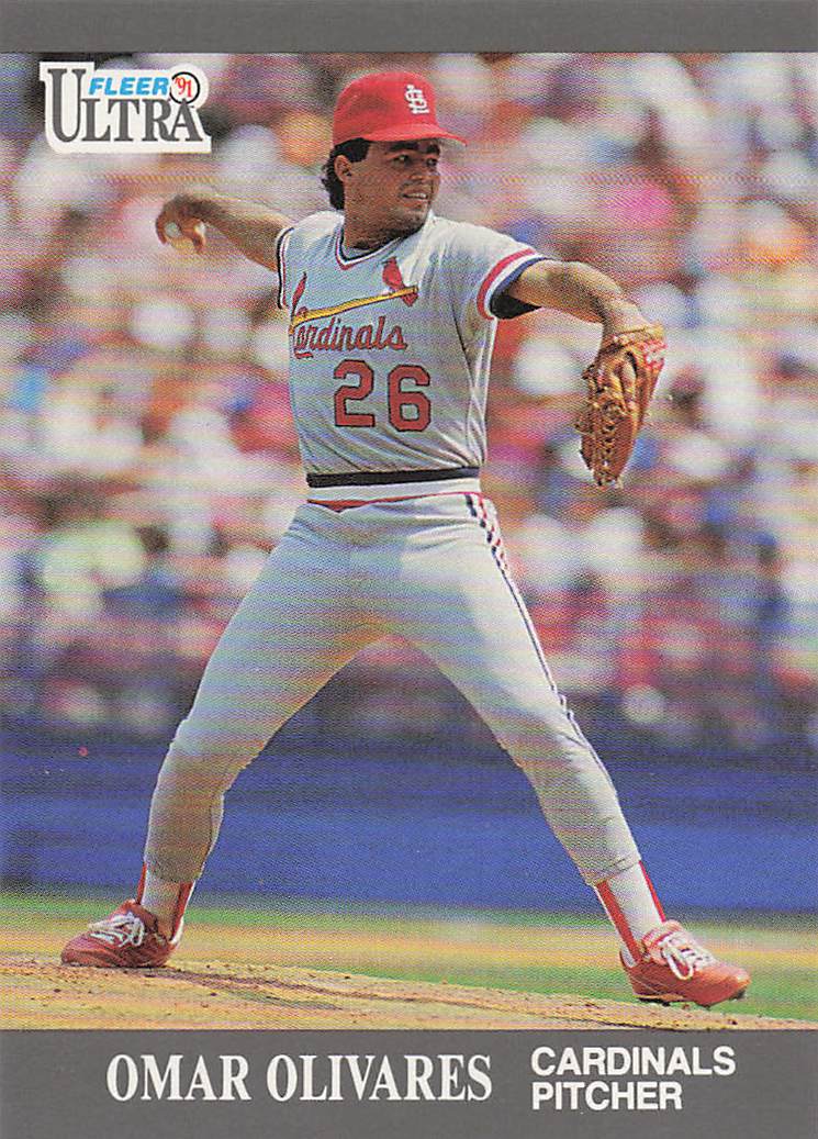 1991 Ultra Update Baseball Omar Olivares #U-108 Rookie