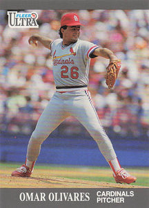 1991 Ultra Update Baseball Omar Olivares #U-108 Rookie