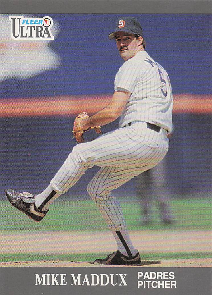1991 Ultra Update Baseball Mike Maddux #U-113