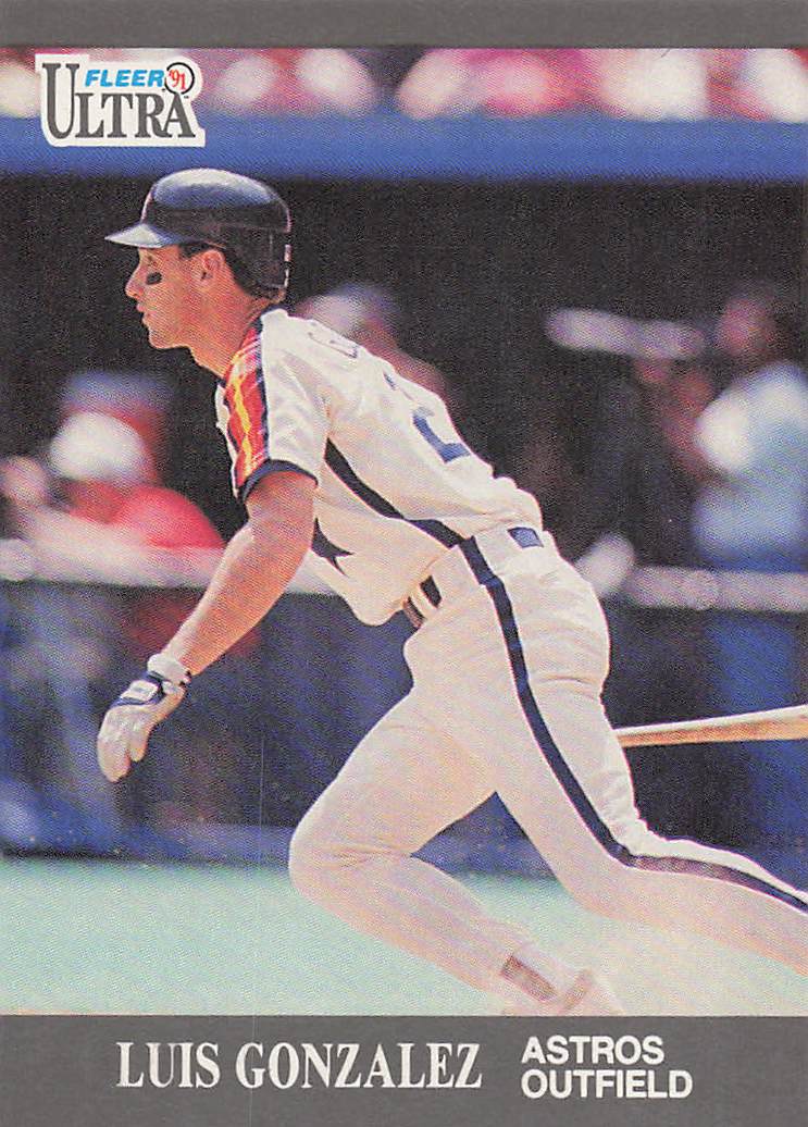 1991 Ultra Update Baseball Luis Gonzalez #U-82 Rookie