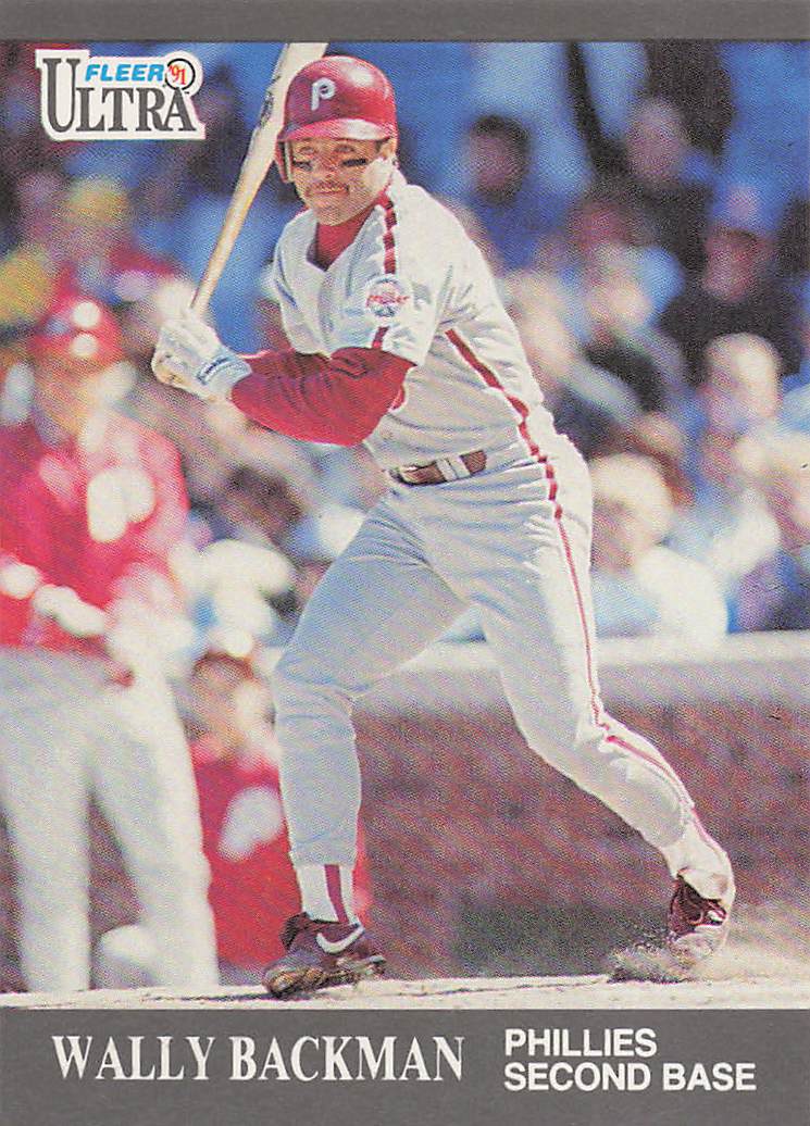 1991 Ultra Update Baseball Wally Backman #U-98