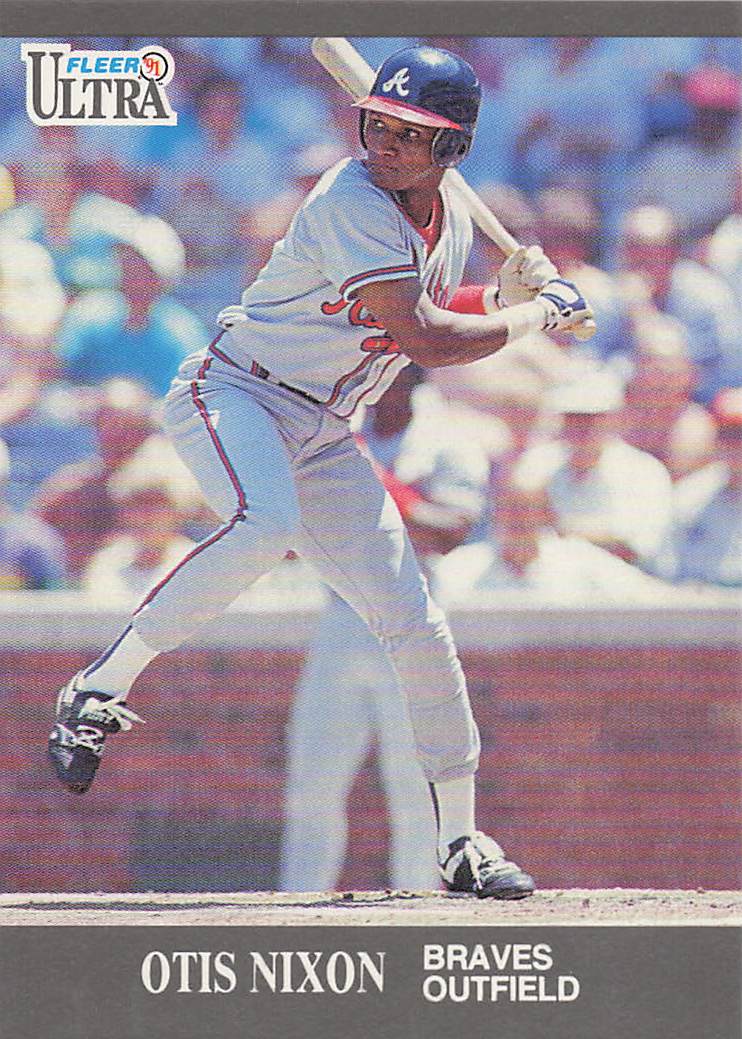 1991 Ultra Update Baseball Otis Nixon #U-69