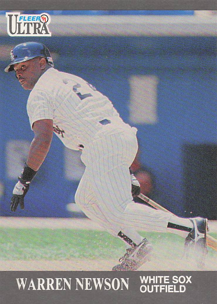 1991 Ultra Update Baseball Warren Newson #U-17
