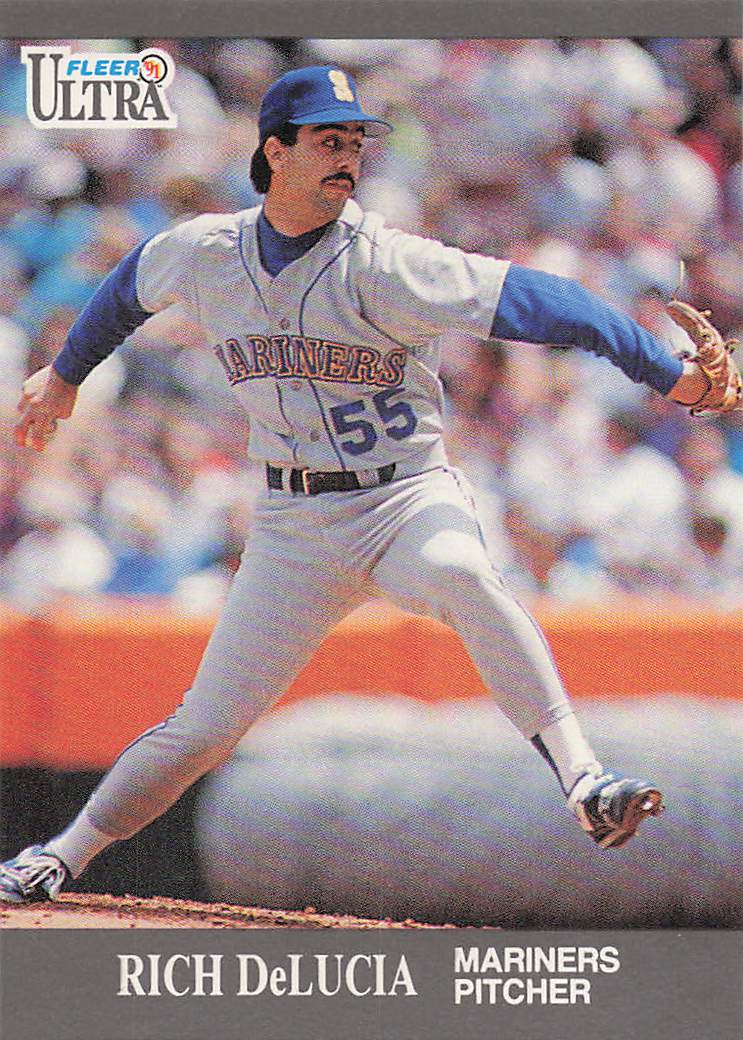 1991 Ultra Update Baseball Rich DeLucia #U-50 Rookie
