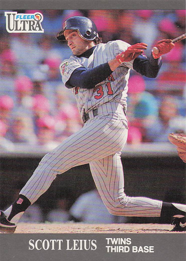 1991 Ultra Update Baseball Scott Leius #U-38