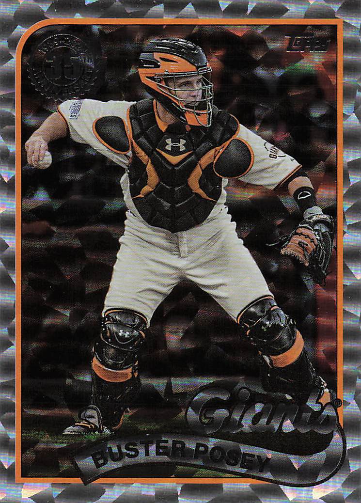 2024 Topps 1989 Topps Baseball 35th Anniversary Foil Buster Posey #89B-91
