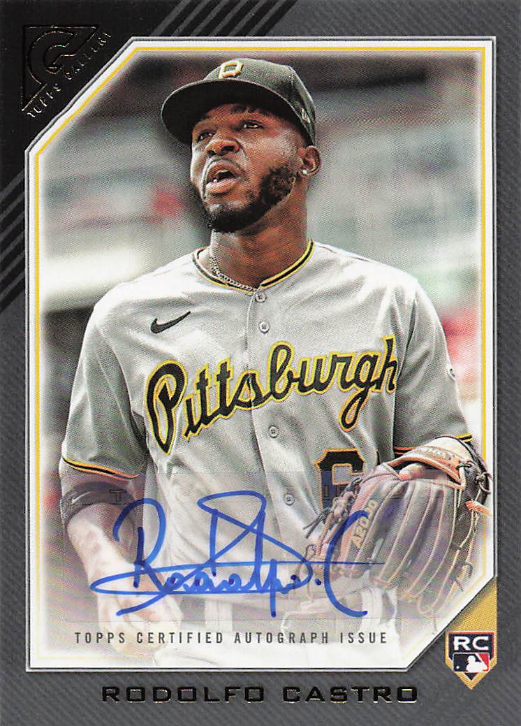 2022 Topps Gallery Baseball Rookies Autographs Rodolfo Castro #RA-RC