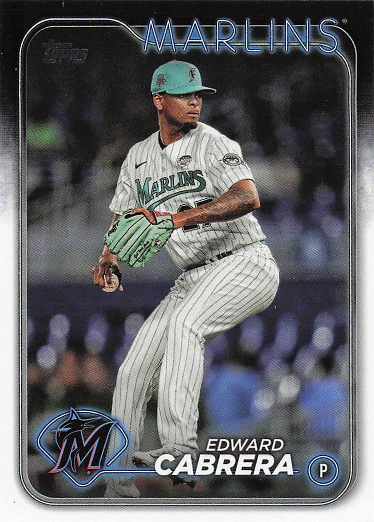 2024 Topps Baseball Edward Cabrera #465