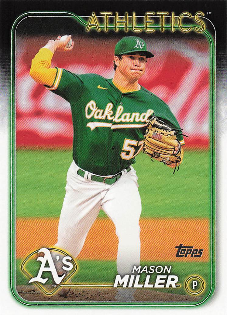 2024 Topps Baseball Mason Miller #427