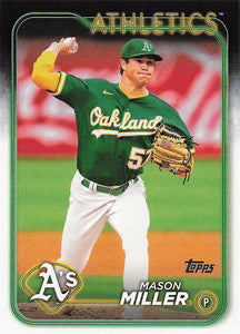 2024 Topps Baseball Mason Miller #427