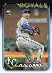 2024 Topps Baseball Anthony Veneziano #425 Rookie