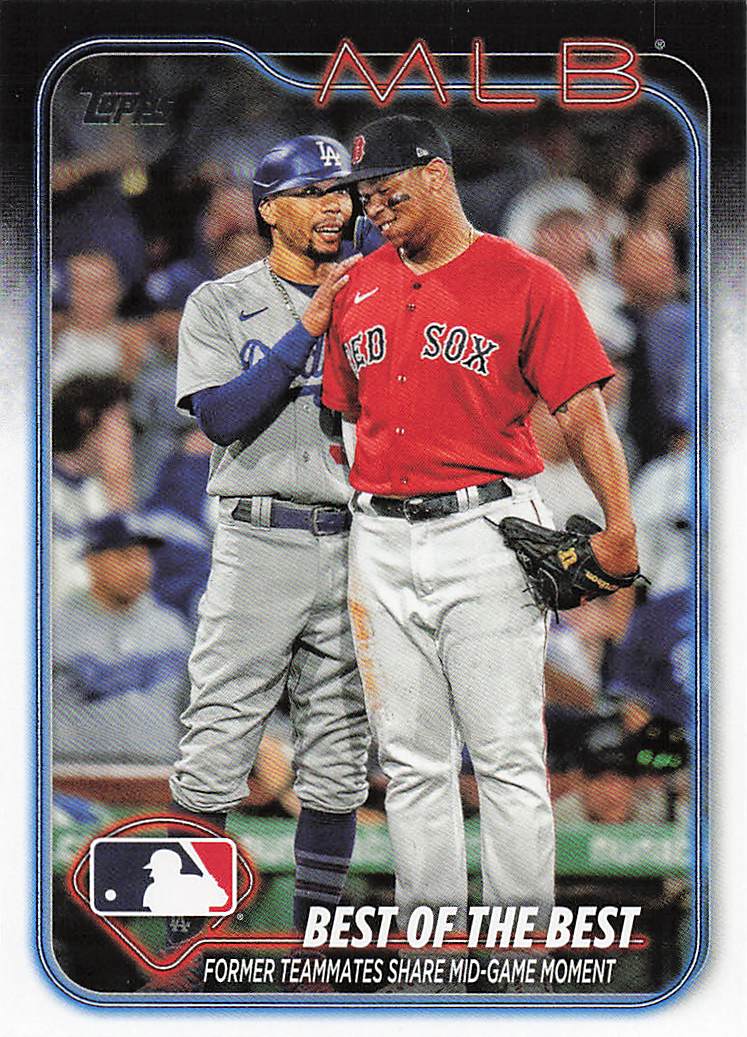 2024 Topps Baseball Best Of The Best (Mookie Betts / Rafael Devers) #424