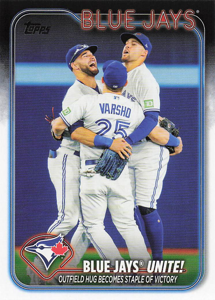 2024 Topps Baseball Blue Jays Unite! #167