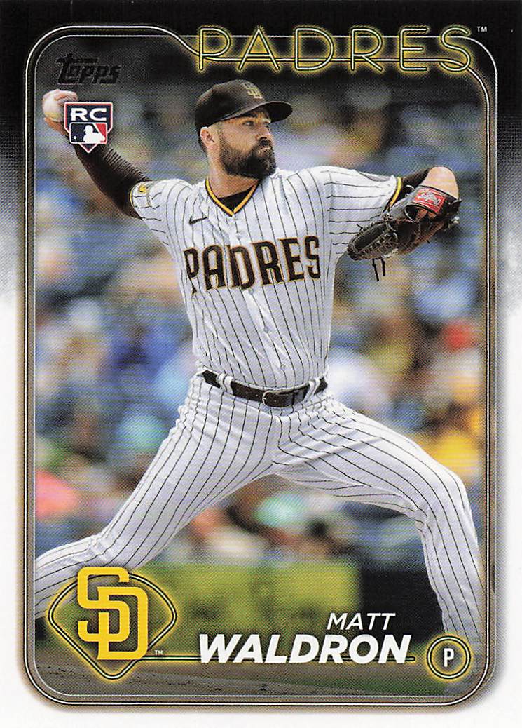 2024 Topps Baseball Matt Waldron #162 Rookie