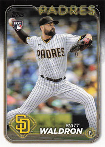 2024 Topps Baseball Matt Waldron #162 Rookie