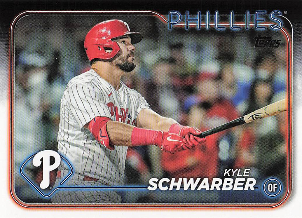 2024 Topps Baseball Kyle Schwarber #136