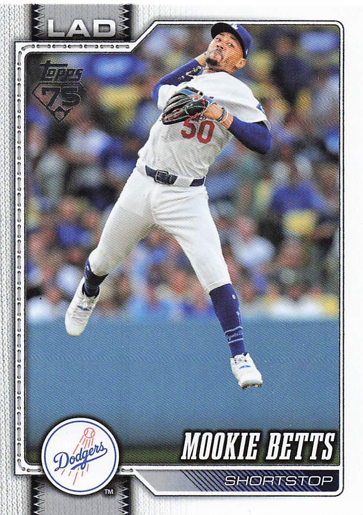 2026 Topps Baseball Mookie Betts #41