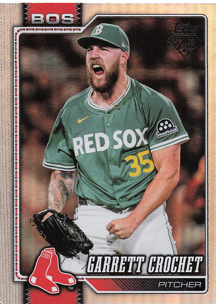 2026 Topps Baseball Rainbow Foil Garrett Crochet #53