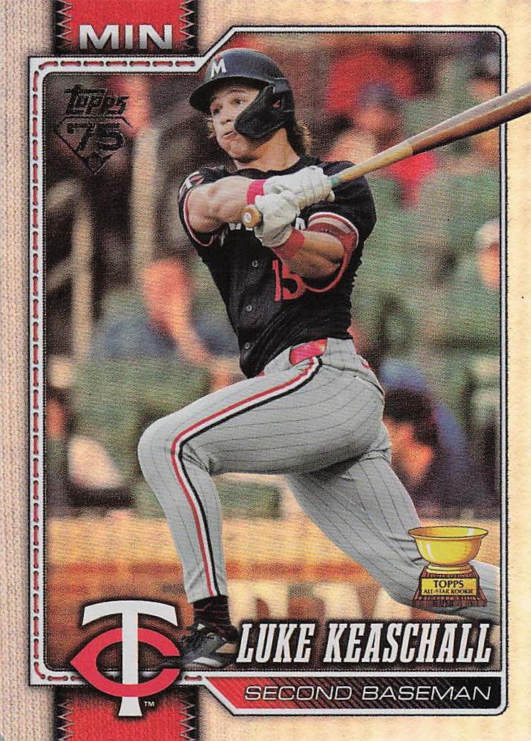 2026 Topps Baseball Rainbow Foil Luke Keaschall #3