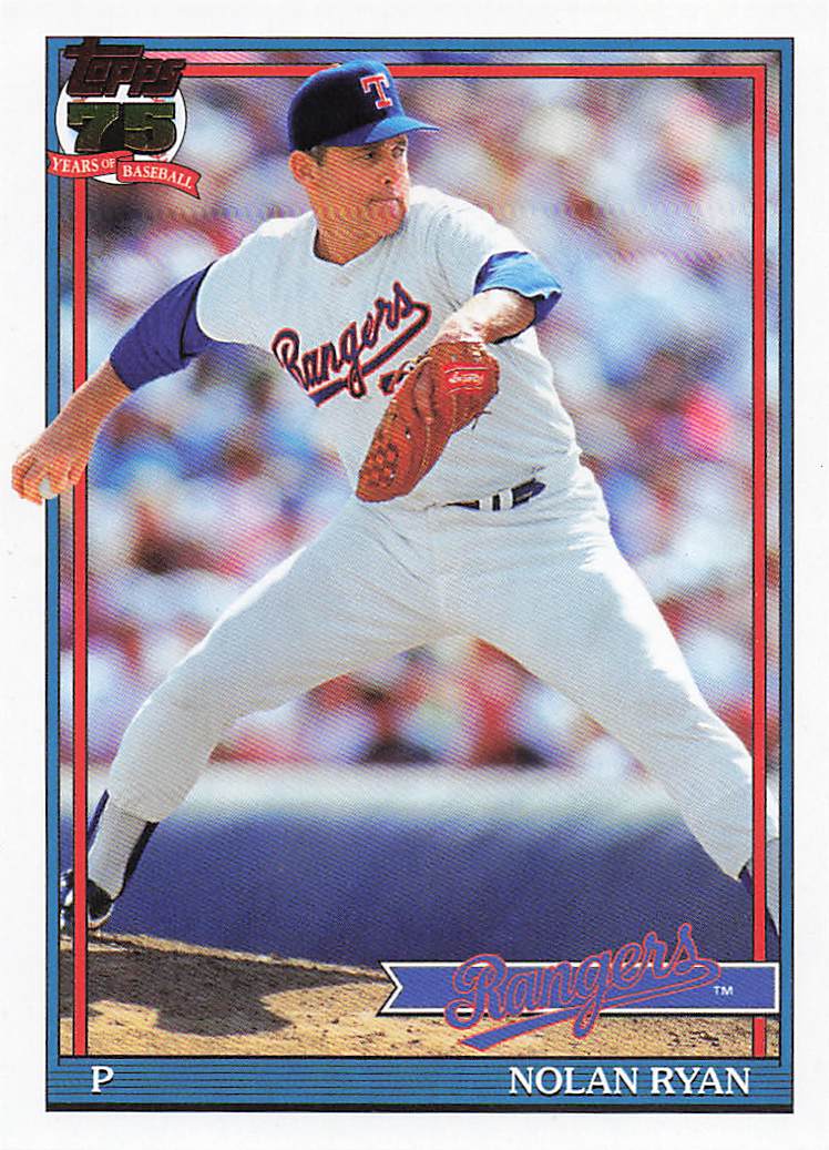 2026 Topps Baseball 1991 Topps Baseball Nolan Ryan #T91-97
