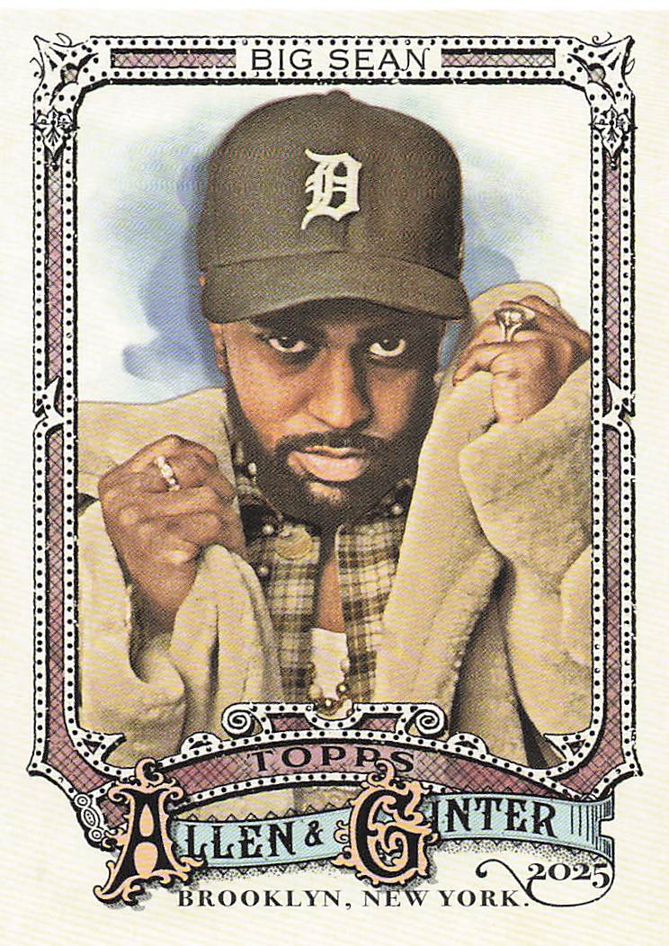 2025 Topps Allen & Ginter Baseball Big Sean #206