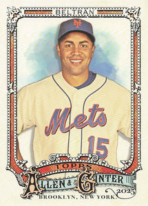 2025 Topps Allen & Ginter Baseball Carlos Beltrán #153