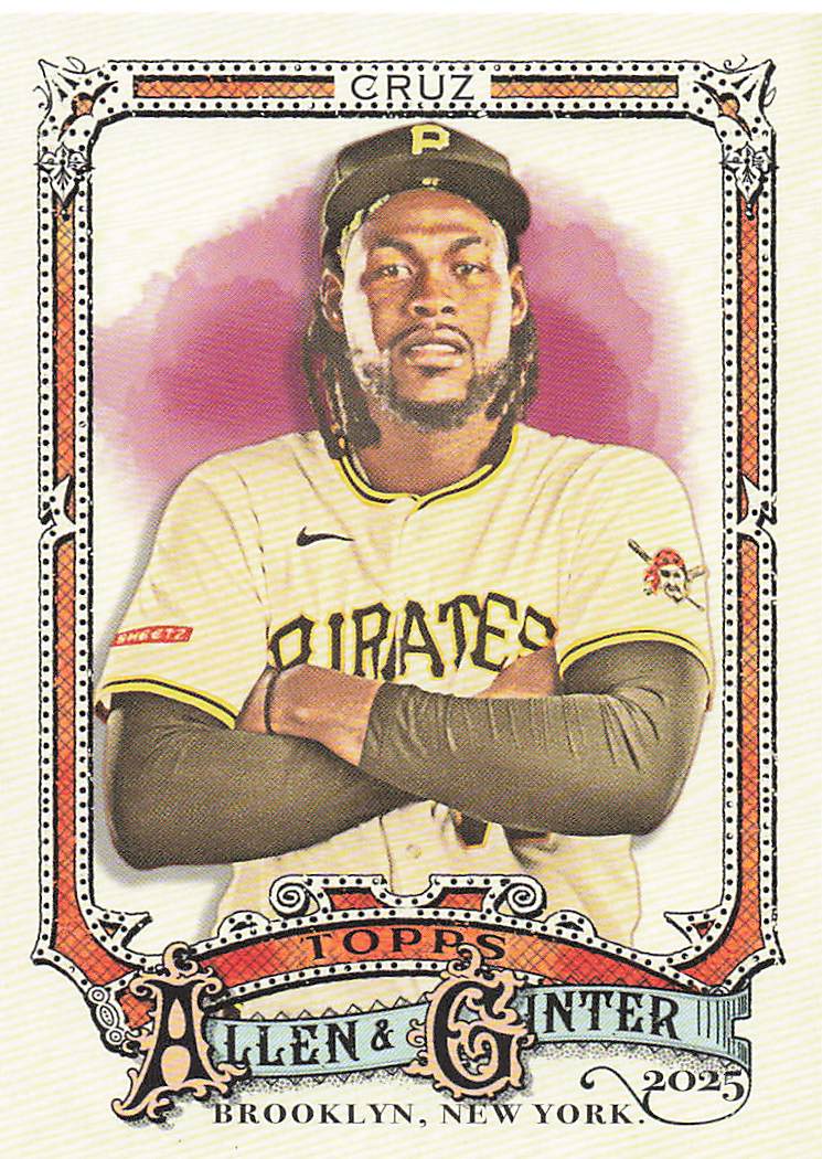 2025 Topps Allen & Ginter Baseball Oneil Cruz #125
