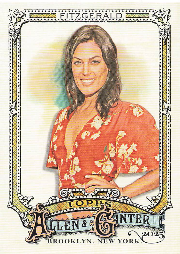 2025 Topps Allen & Ginter Baseball Michele Fitzgerald #273