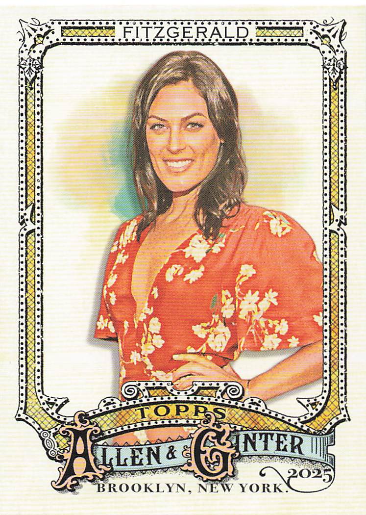 2025 Topps Allen & Ginter Baseball Michele Fitzgerald #273