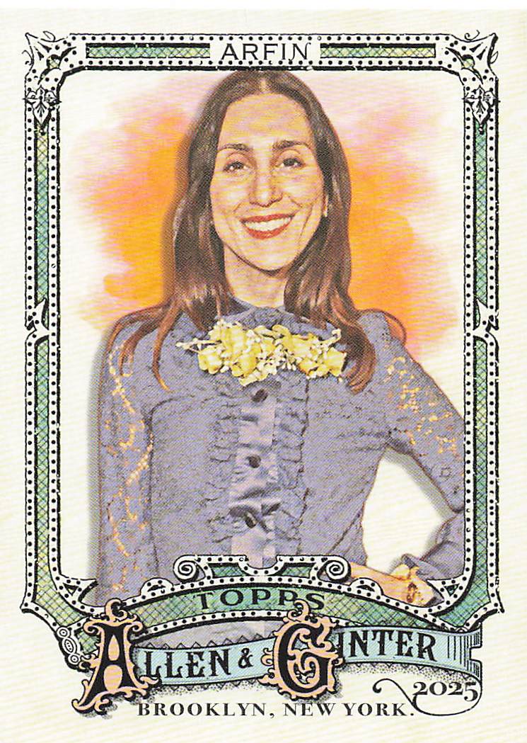 2025 Topps Allen & Ginter Baseball Lesley Arfin #264