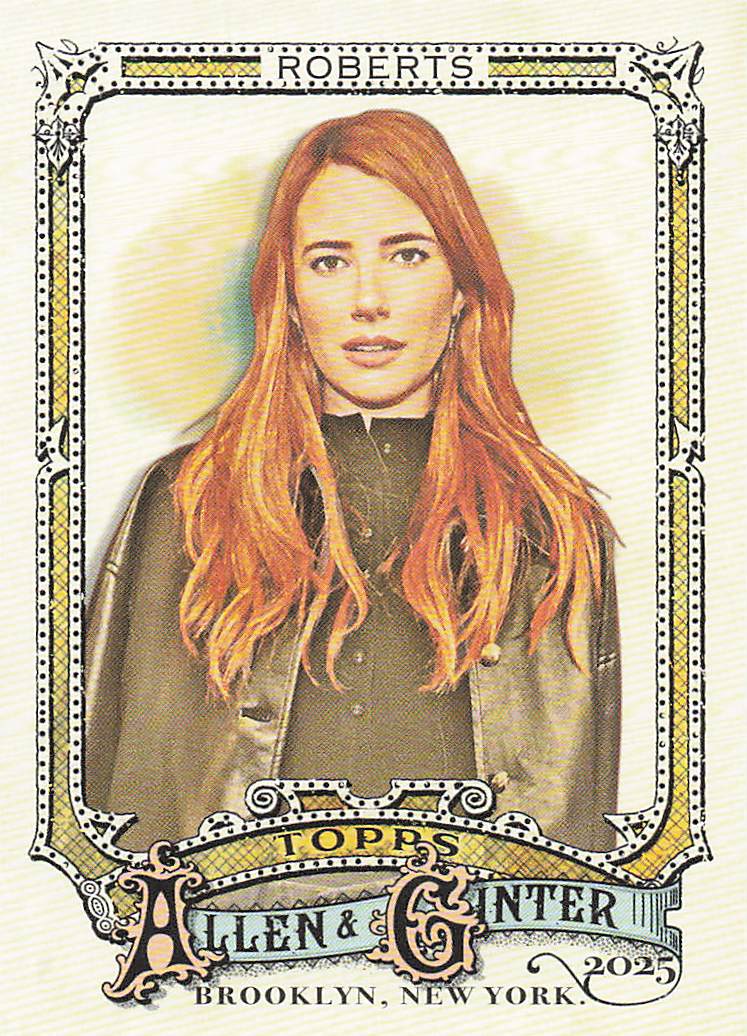 2025 Topps Allen & Ginter Baseball Emma Roberts #286