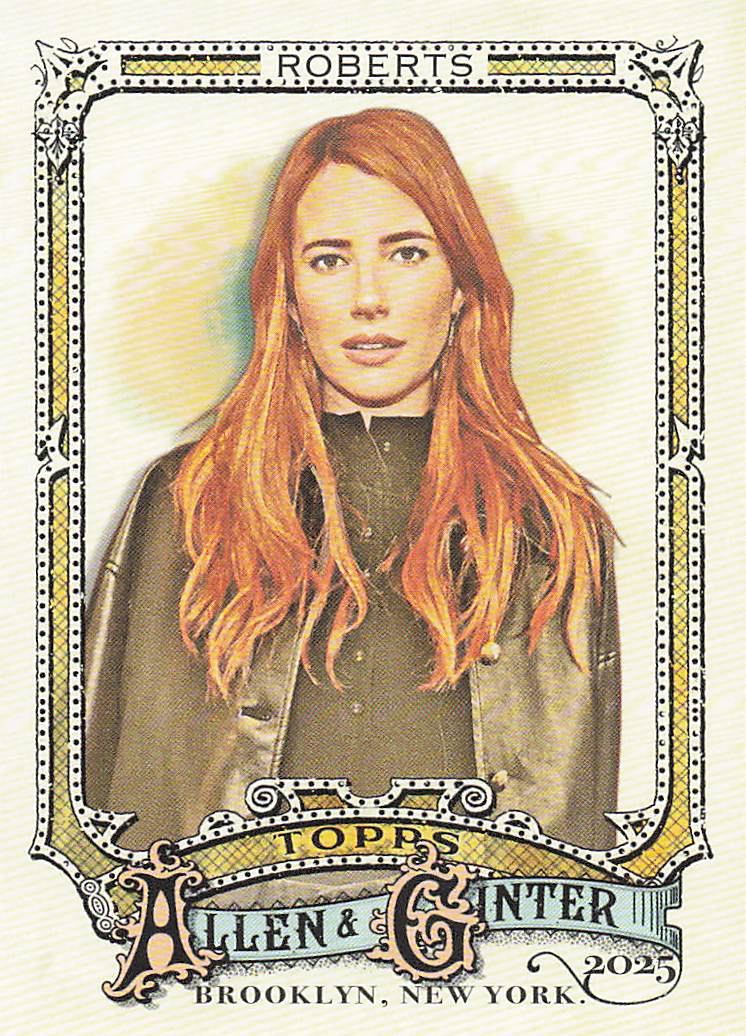 2025 Topps Allen & Ginter Baseball Emma Roberts #286