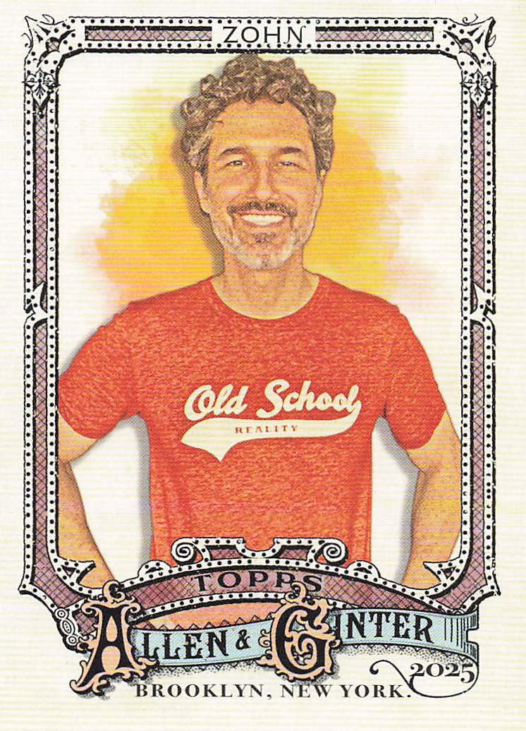 2025 Topps Allen & Ginter Baseball Ethan Zohn #287