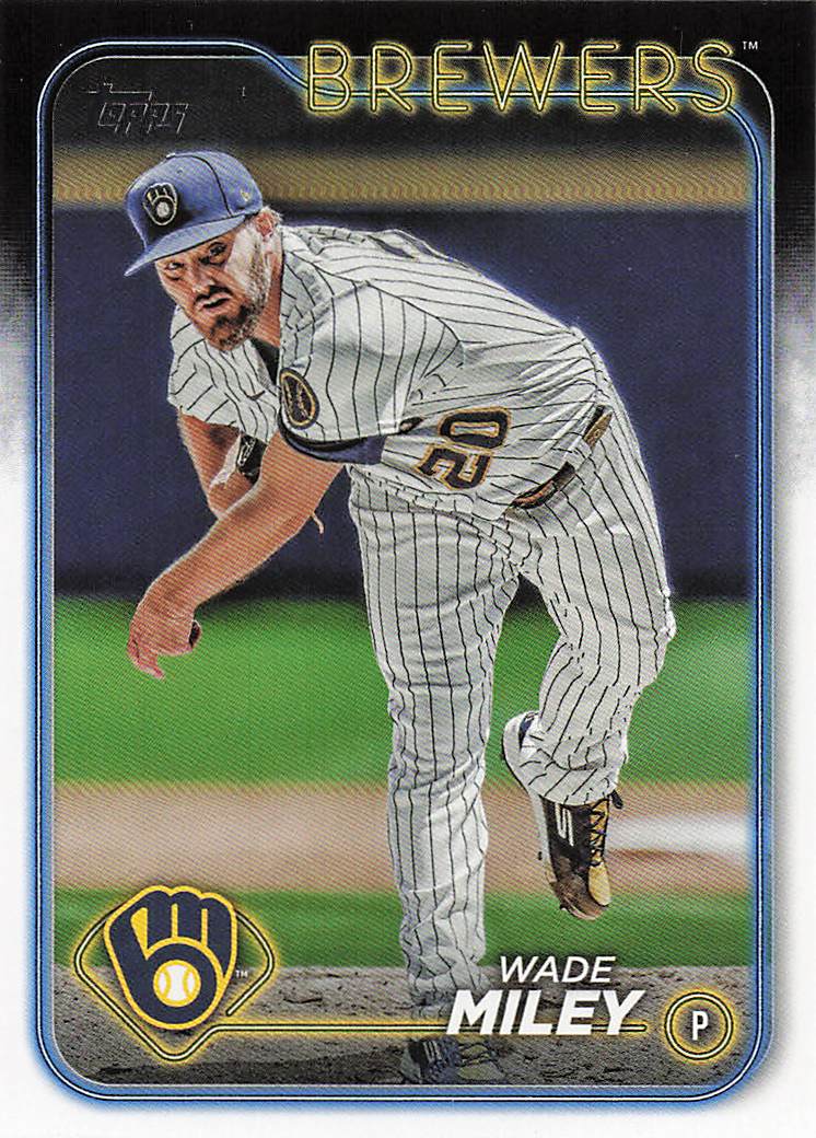 2024 Topps Baseball Wade Miley #671