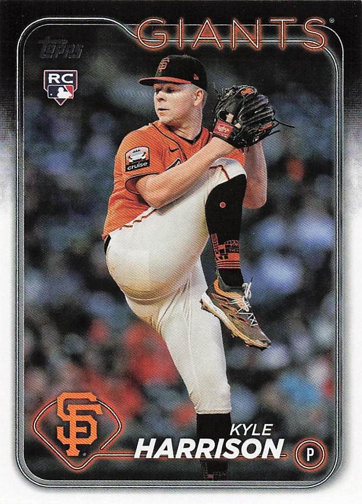 2024 Topps Baseball Kyle Harrison #667 Rookie