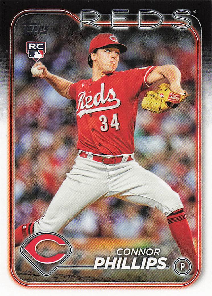 2024 Topps Baseball Connor Phillips #670 Rookie