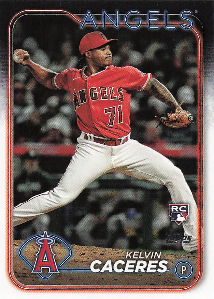 2024 Topps Baseball Kelvin Caceres #680 Rookie