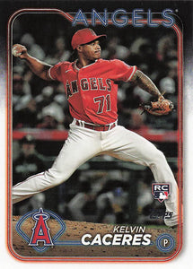 2024 Topps Baseball Kelvin Caceres #680 Rookie