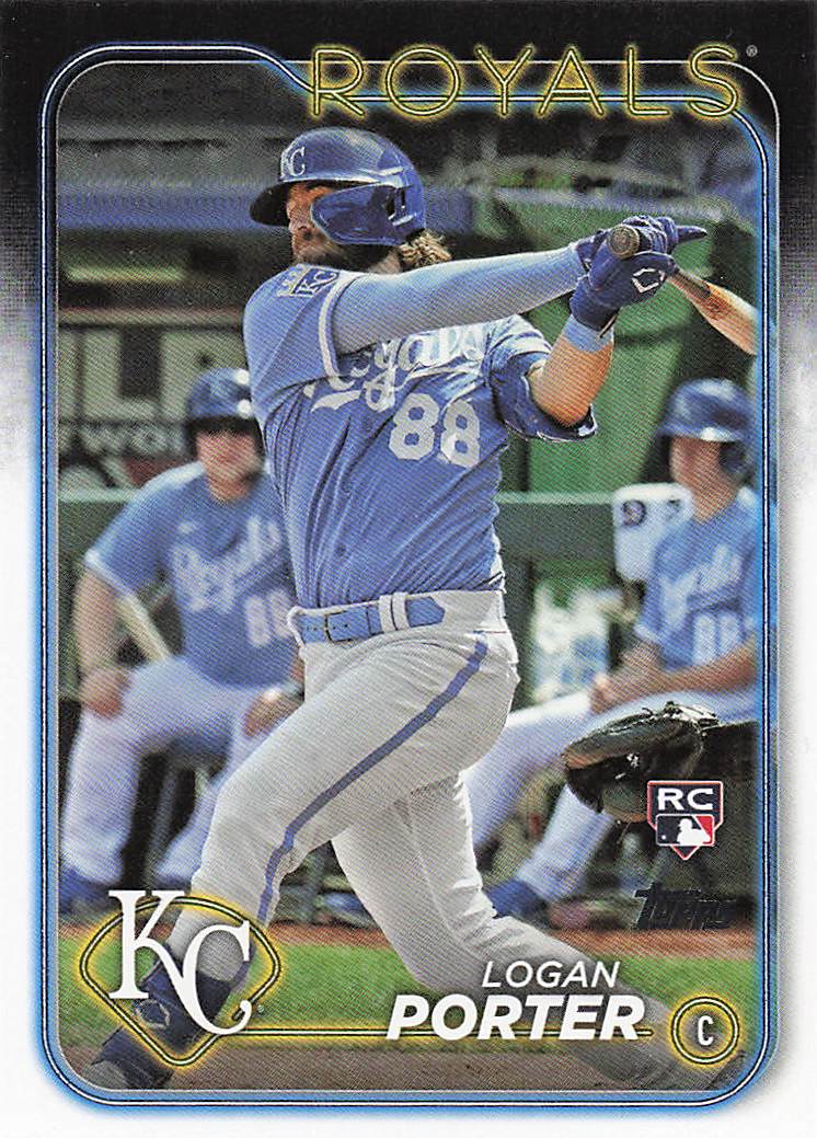 2024 Topps Baseball Logan Porter #666 Rookie