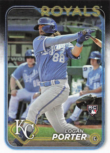 2024 Topps Baseball Logan Porter #666 Rookie