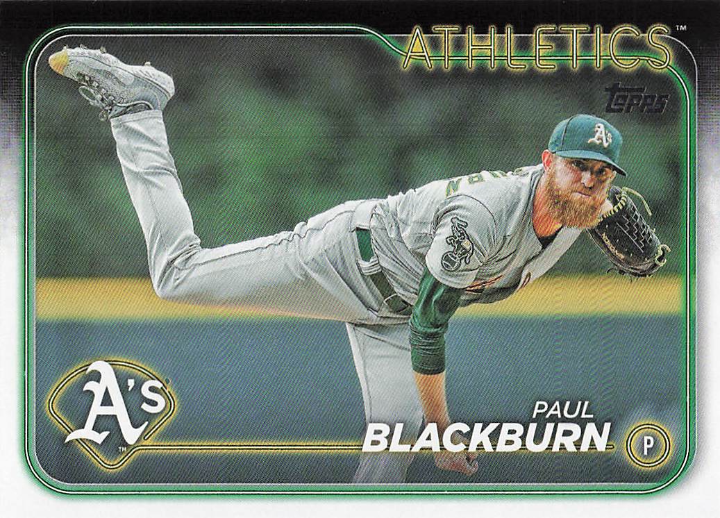 2024 Topps Baseball Paul Blackburn #647