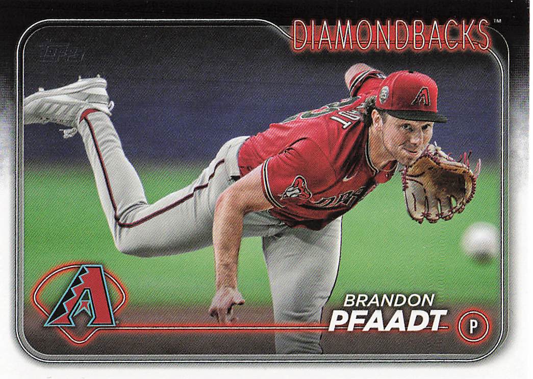 2024 Topps Baseball Brandon Pfaadt #664